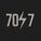 Logo with the number '707' featuring a lightning bolt on a black background