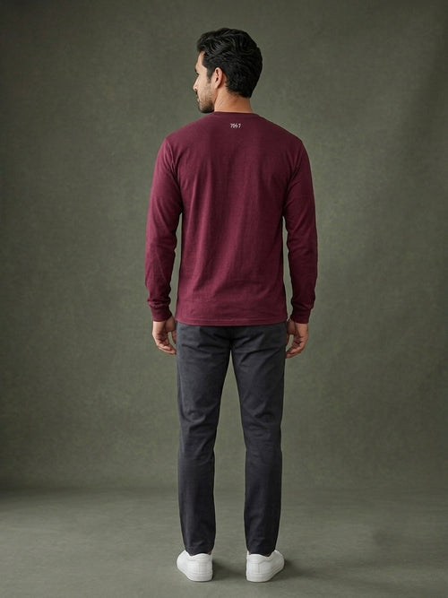 707 Deep burgundy