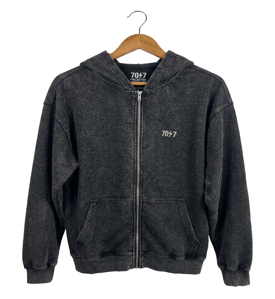 THE COLLECTIVE CHARCOAL HOODIE