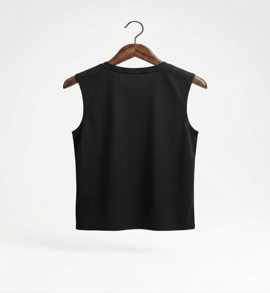 THE COLLECTIVE BLACK MUSCLE TEE