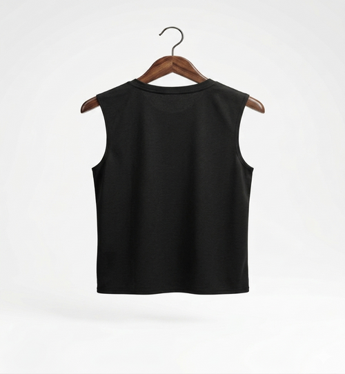 THE COLLECTIVE BLACK MUSCLE TEE